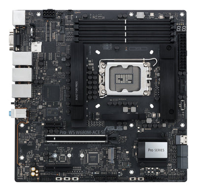ASUS Motherboard Pro Ws W680M-ACE Se INTEL,1700,DDR5,MATX — image 1