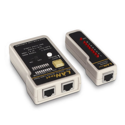 Aisens Tester Cable RJ11/RJ12/RJ45 / Coaxial Indicadores LED Conexiones And Fallos — image 1