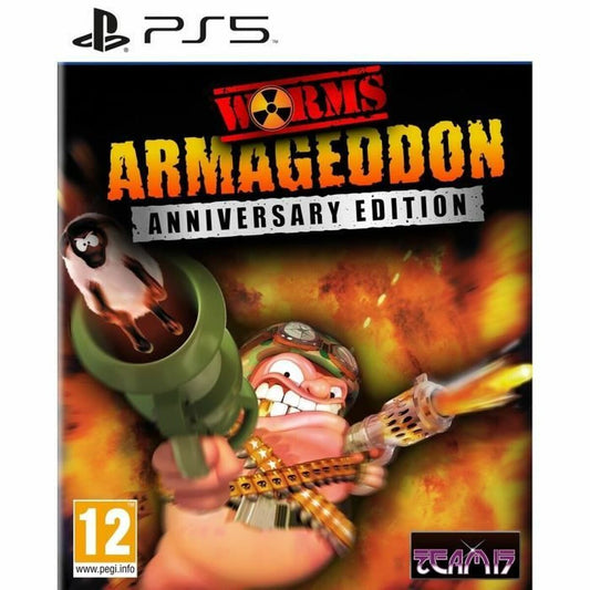 Just For Games Playstation 5 Video Game Just For Games Worms Armageddon Anniversary Edition