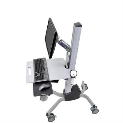 Ergotron Stand Neo-flex LCD Cart Grey Panel Flat Carro Floor With Wheels Multimedia — image 1