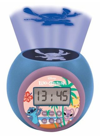 Watch Alarm Projector Stitch Disney