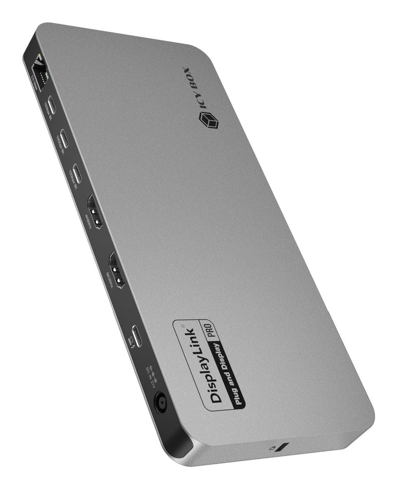 Estación Acoplamiento Icybox 12-IN-1 Diamond Dock USB 3.2 GEN2 Typc