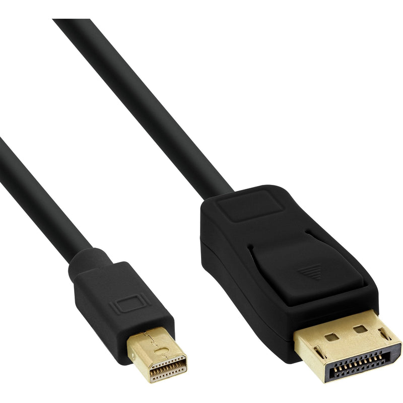 Inline Cable Mini DisplayPort a DisplayPort Black 3M