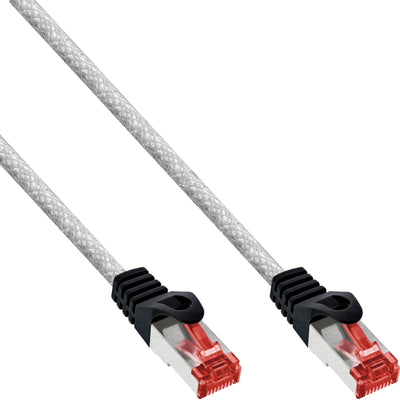 Inline Network Cable S/FTP Pimf CAT.6 250MHZ Pvc Cobre Transparent 5M — image 1