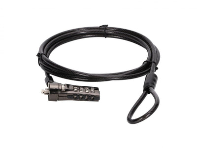 Conceptronic Nbt Padlock Combinación Laptop Emándar 1,8M Black — image 1