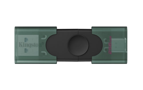 Kingston USB Flash Drive 256GB Datatraveler USB-A + USB-C 3.2 Gen 1 DUOG2 — image 1