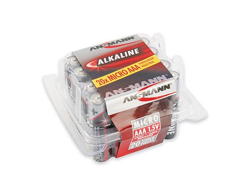 Ansmann Alkaline Micro Aaa Lr 03 Box 20 Pieces