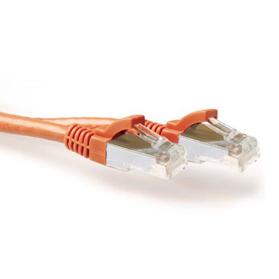 Orange 20 Meter Lszh SFTP CAT.6A Patch Cable Snagless With RJ45 Connectors — image 1