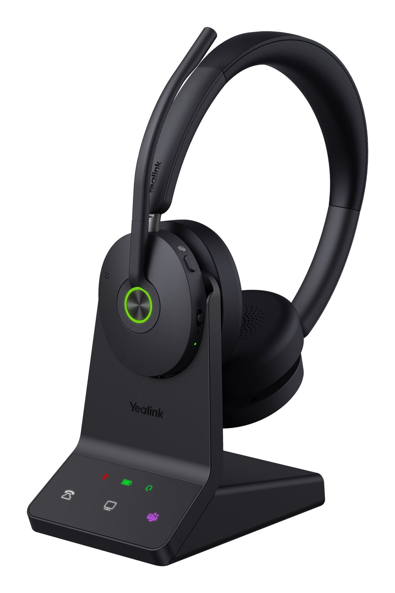 Yealink Auriculares WH68 Teams, Negro Variante Teams, Anc, Dect, Bluetooth, Base WHB680 1208655