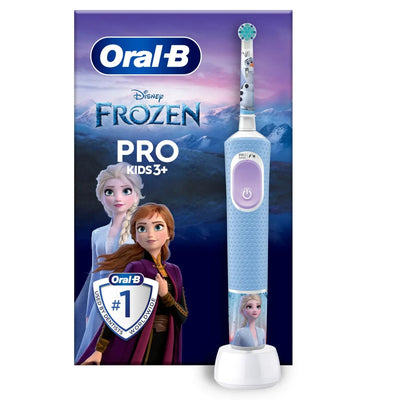 Oral-b Vitality Pro 103 Kids Frozen, Brush Teeth Eléctrico Celeste/White — image 1