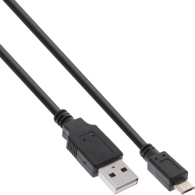 Inline Micro USB 2.0 Cable Charging Fast USB a Male a Micro-b Male 2M — image 1