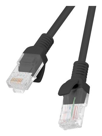 Lanberg Network Cable PCU5-10CC-1000-BK, RJ45,UTP, CAT.5E,10M, Black — image 1