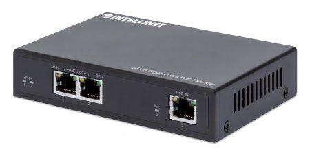 Intellinet 2-PORT Gigabit Ultra PoE-extender 60W Um 100M