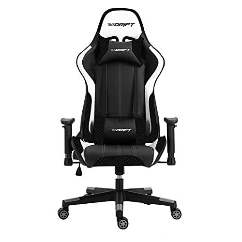 Drift Chair Gaming DR175 Carbon Includes Cojines Cervical And Lumbar