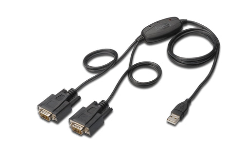 Digitus Cable 1.5M USB 2.0A Cable RS232*2 Chipset FT2232H — image 1