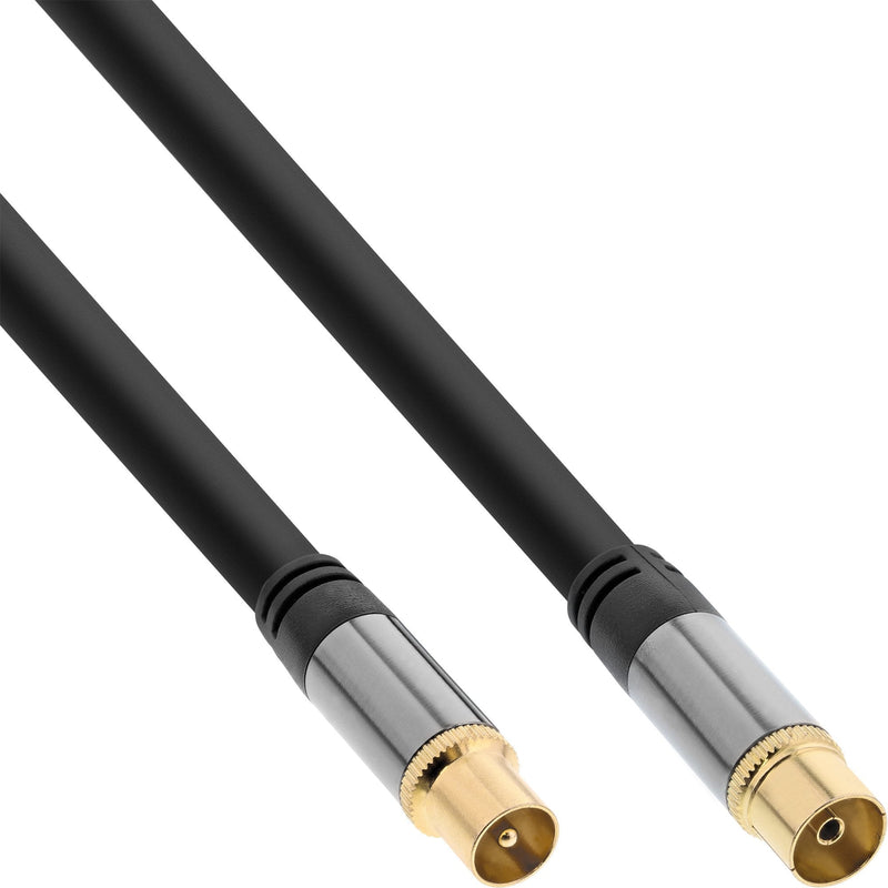 Inline Cable Antenna Premium, 4X Blindado, 110DB, Black 10M