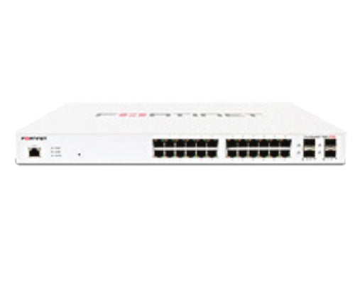 Fortinet Fortiswitch 124E 1U 24G 4SFP 12POE Managed Switch FS-124E — image 1