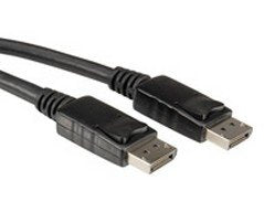 Roline 5M DisplayPort Black