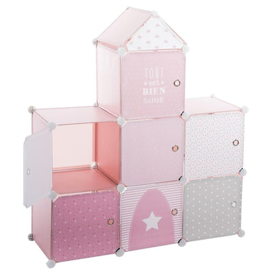 Almacenamiento Kids Pink Castle 95,5 X 32 X 109CM — image 1