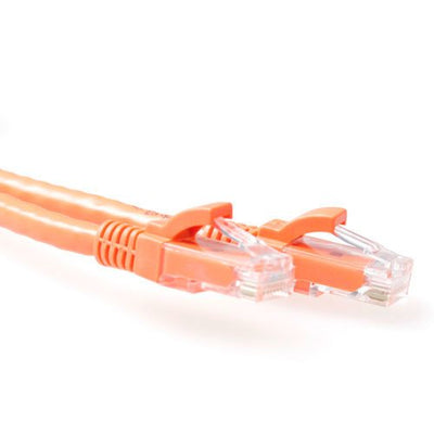 Orange 20 Meter U UTP CAT.6 Patch Cable Snagless With RJ45 Connectors — image 1
