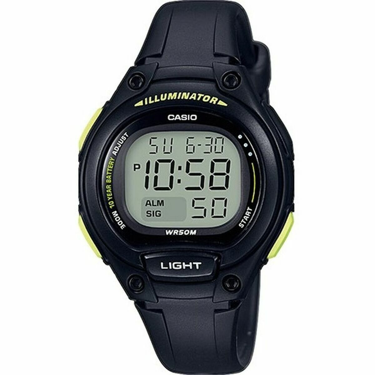 Casio Unisex Watch Casio Black Noir (Ø 35 Mm)