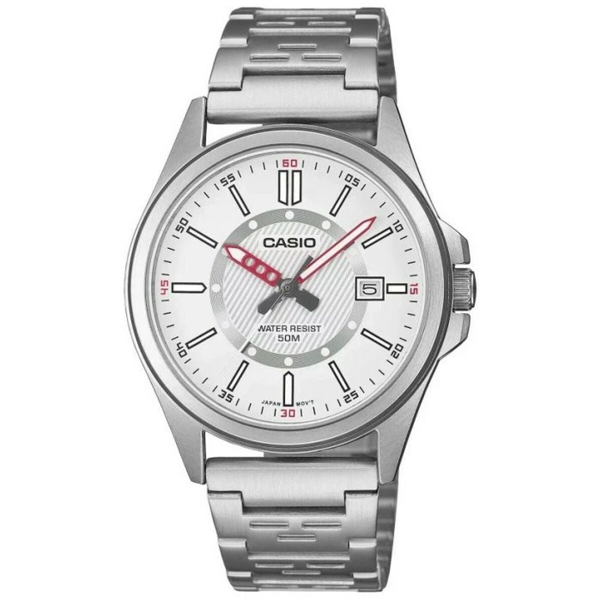 Casio Men's Watch Casio Enticer Gent Silver (Ø 40 Mm)