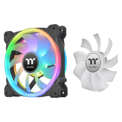 Thermaltake Fan Swafan 12 RGB 120X120X25, Pack 3 + Controlador CL-F137-PL12SW-A — image 1