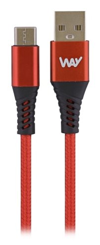 Tnb Way - Cable Charging And Sincronización USB/USB-C 2M - Red — image 1