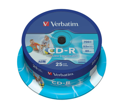 Verbatim Cd-r 700MB 52X 80 Min. Tarrina 25 Imprimible 43439 (8) — image 1