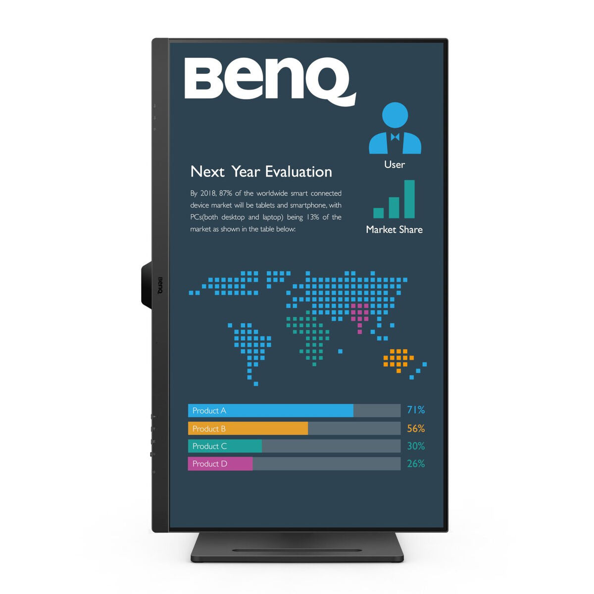 Benq Monitor Benq Bl2490 31,5" 23,8" Full Hd Quad Hd