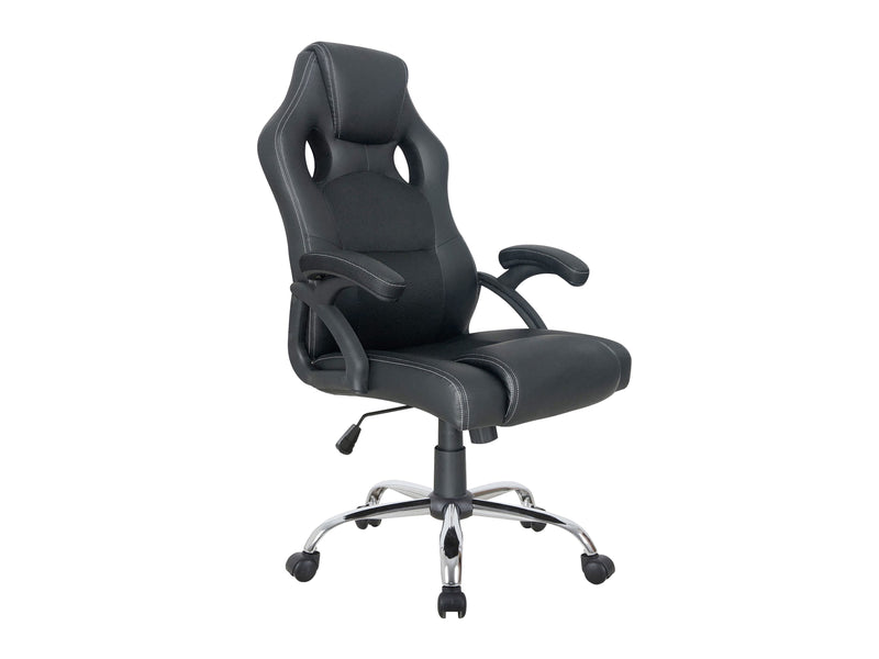 Equip Chair Office Ergonomica Colour Black Recubrimiento Pu High Quality Design Ergonomico
