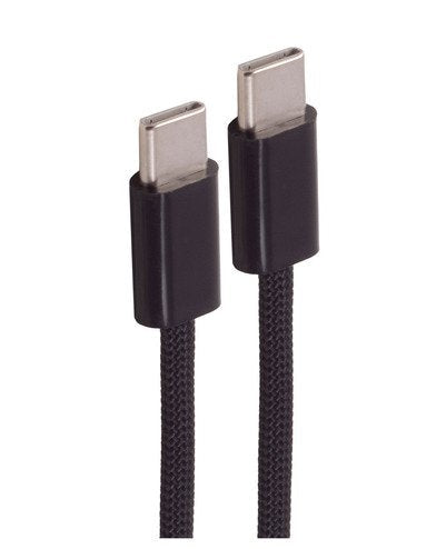 Shiverpeaks USB-C Cable Charging 2.0, 60W, Black Textil, 3M — image 1