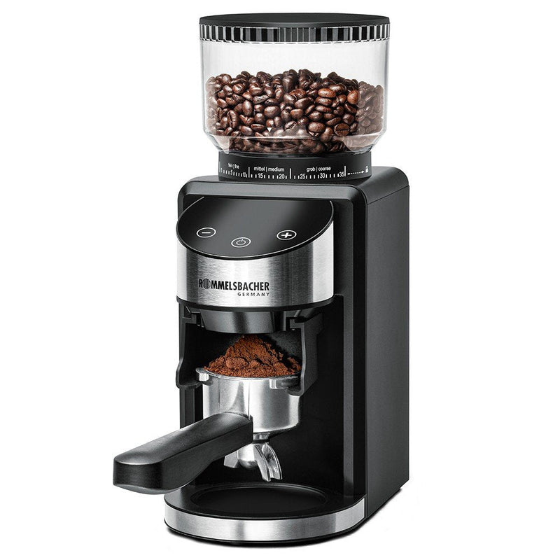 Rommelsbacher Ekm 400 Molinillo Café 200W Black Steel Inoxidable