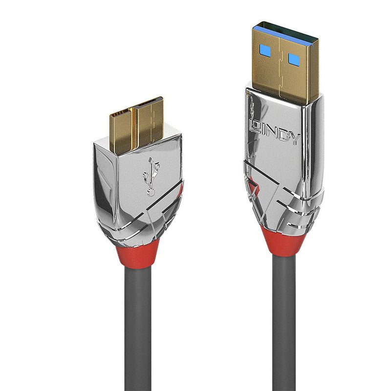 Lindy USB 3.0 Cable Typ a/Micro-b Cromo Line M/M 1M