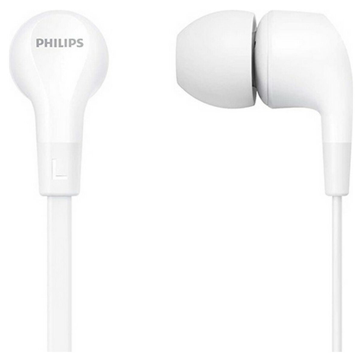 Philips Headphones Philips Tae1105Wt/00 White Silicone