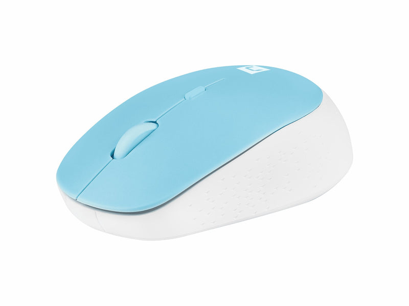 Natec Mouse Harrier 2 Optico Wireless 1600DPI Bluetooth 5.1 Blue/White