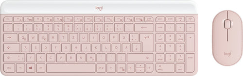 Logitech MK470 Slim Combo Set Of Desktop Pink Disposición de, Mecanismo Tijera 920-011314 — image 1