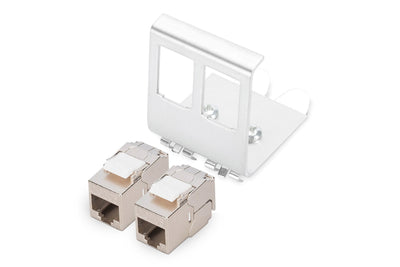 Digitus Adapter Carril Din 2X Keystone Module — image 1