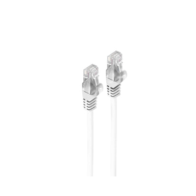 Shiverpeaks RJ45 Network Cable U UTP With CAT.7 Rohk., White 1M — image 1