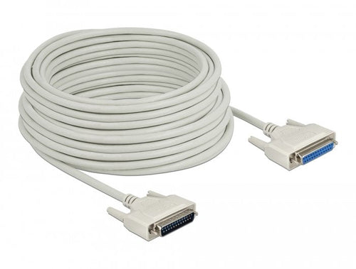 Delock Serielles Cable D-sub 25 Connector Male a Female 20M — image 1