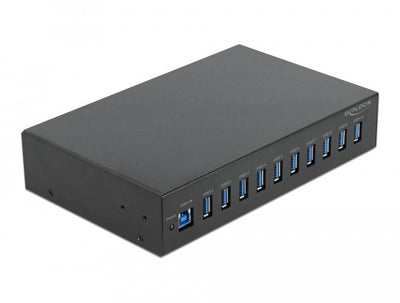 Delock Hub 10 Industrial 10 X USB 3.2 Gen 1 Typ-a — image 1