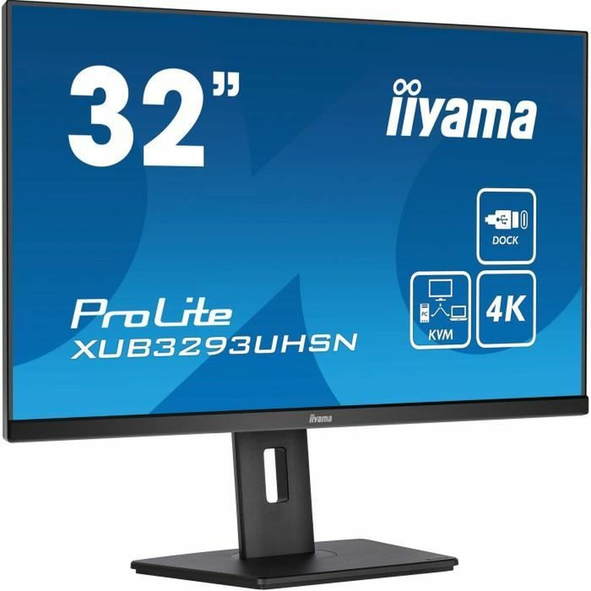 Iiyama Monitor Iiyama Xub3293Uhsn-B5 32" Ips Lcd Flicker Free 60 Hz