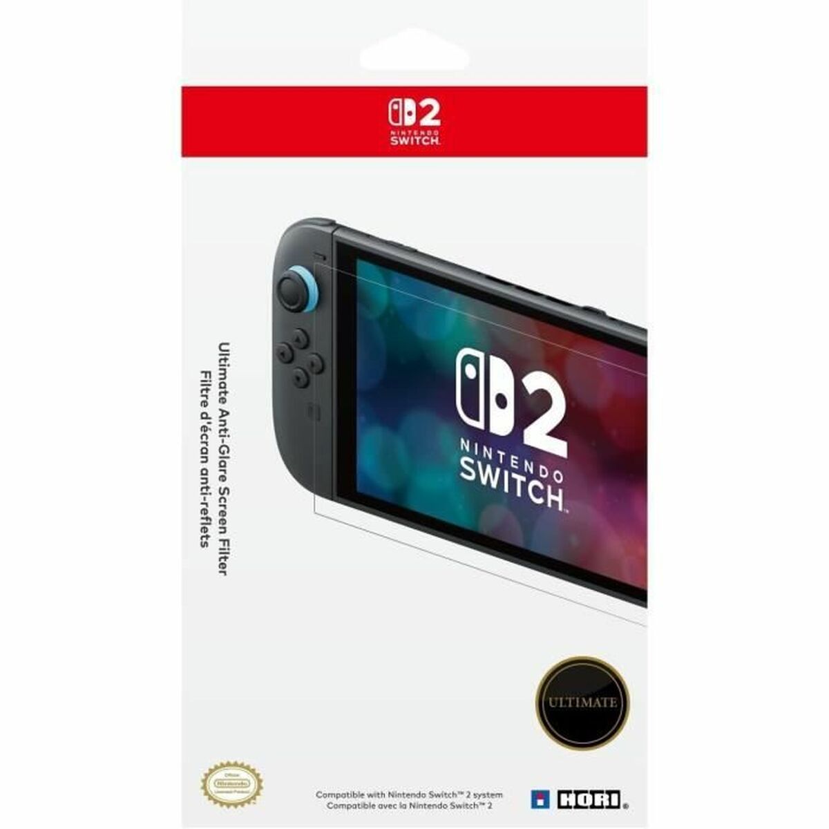 Hori Tempered Glass Screen Protector Hori Nintendo Switch 2