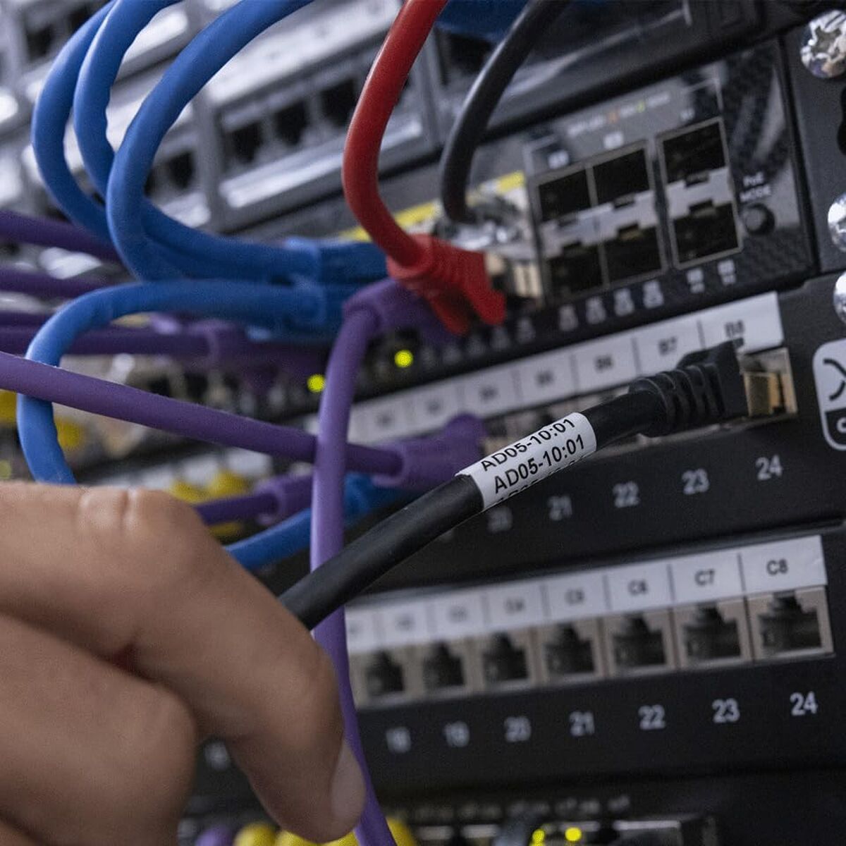 Brother Thermal Printer Brother Pte920Btz1 Black Orange