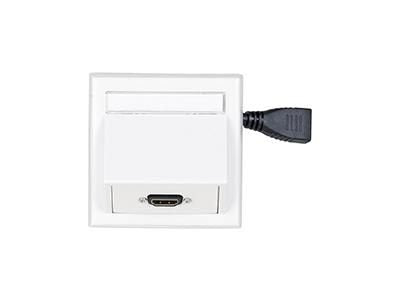 Vivolink WI221184 Socket Power HDMI White — image 1