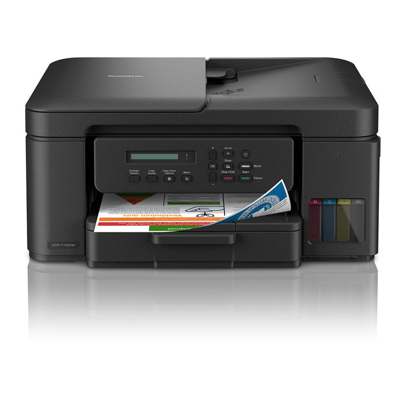 Brother Printer Inyección Ink Wireless 3 1 DCP-T730DW