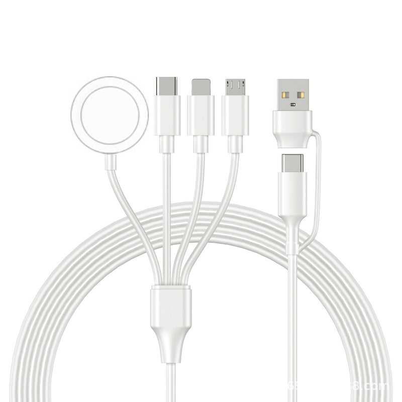New USB Transfer TYPE-C Dual-use Mobile Phone Four-in-one Wireless Data Cable