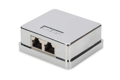 Digitus Box Of Surface CAT.6A 2VÍAS 2X Módulo Keystone Blindado 2PORT — image 1