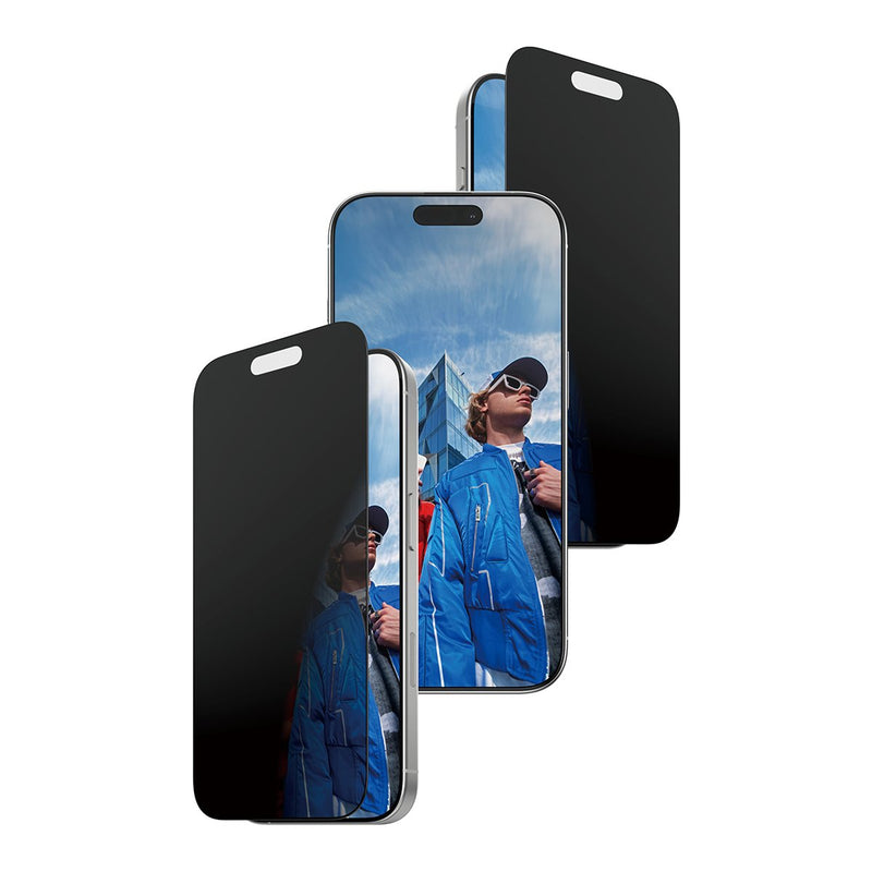 Panzerglass Privacy Screen Protector W. Black Frame Iphone 17/ Iphone 16 Pro