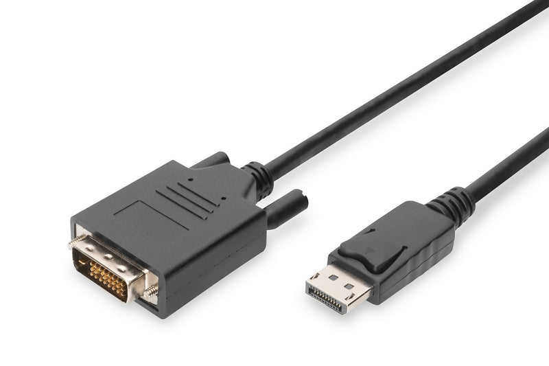 Digitus Converter Video DisplayPort Dp-DVI (24 + 1) M/M 5M DP 1.1A Ce Sw